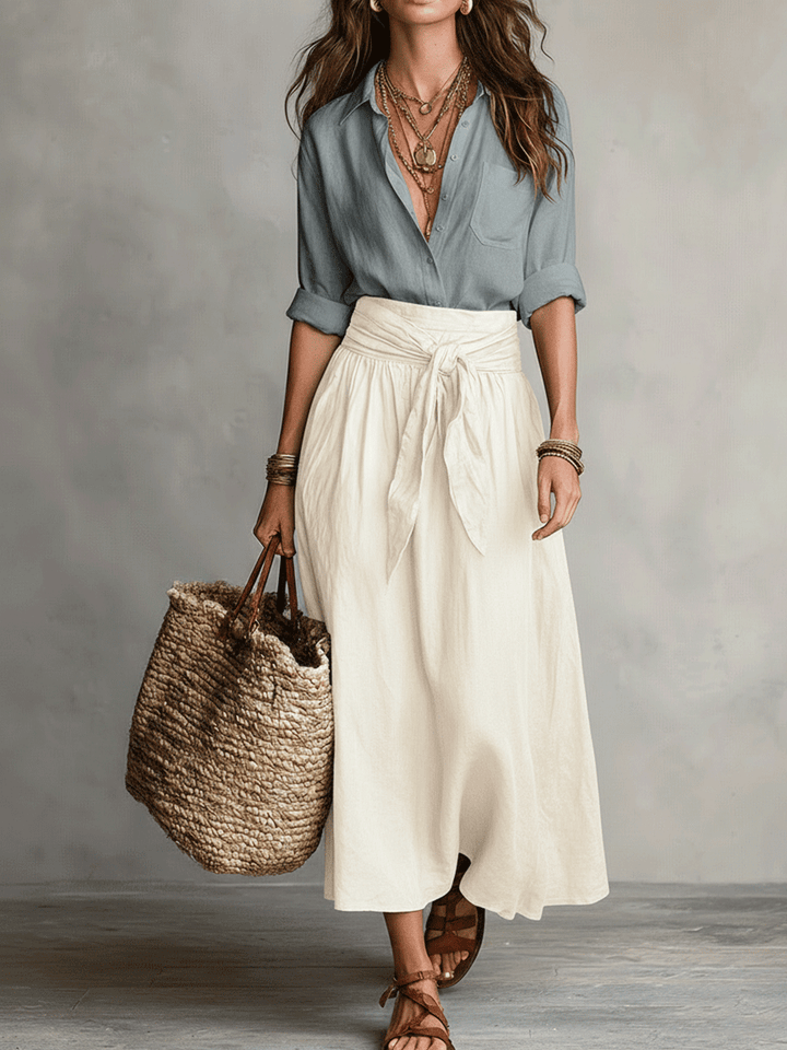 Cynthia™ | Flowing Maxi Skirt Set