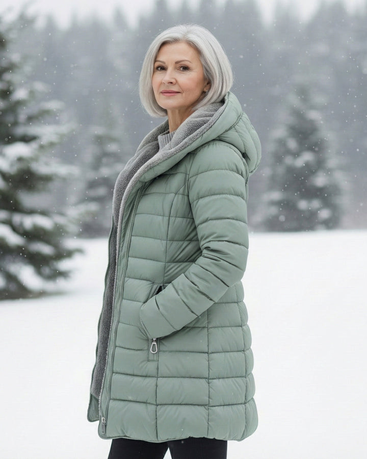 Joyce™ | Fleece Lined Warm Puffer Coat