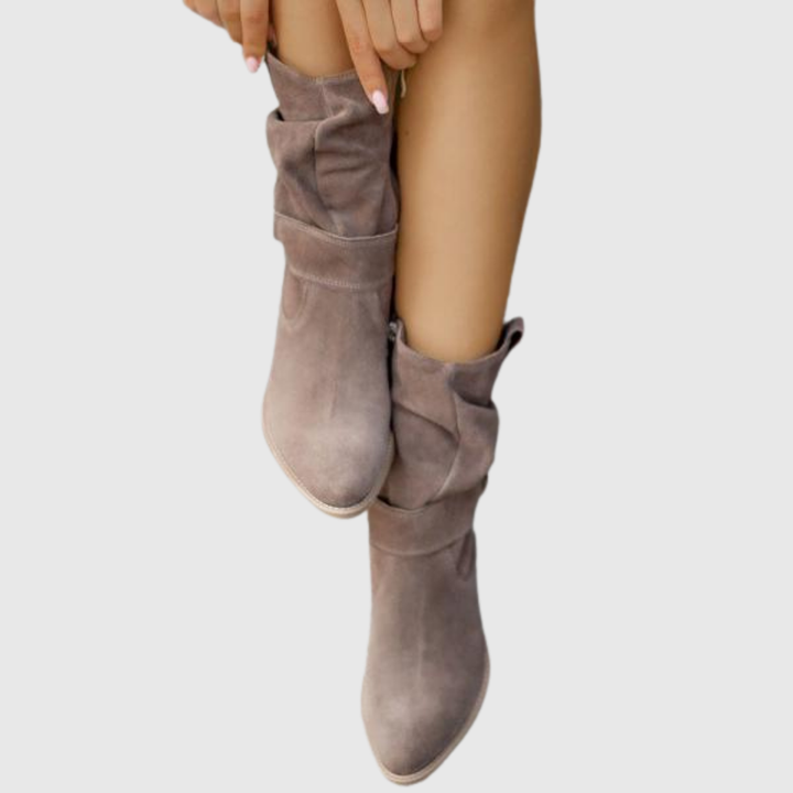 Vera™ | Stylish Suede Ankle Boots