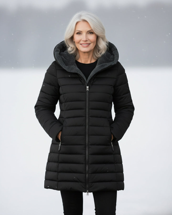 Joyce™ | Fleece Lined Warm Puffer Coat