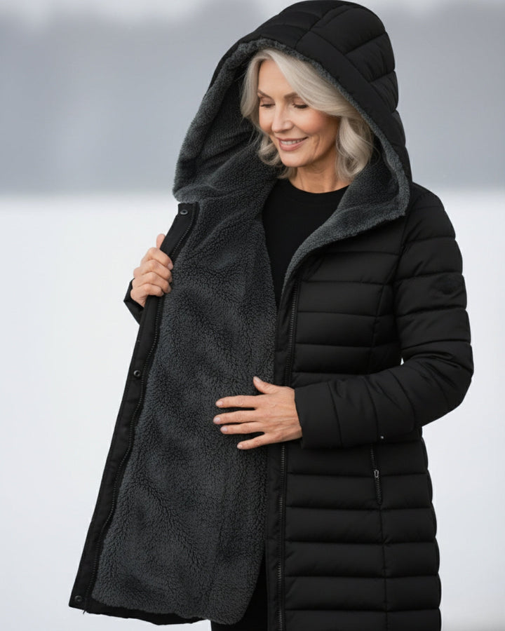 Joyce™ | Fleece Lined Warm Puffer Coat
