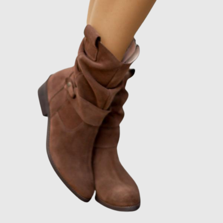Vera™ | Stylish Suede Ankle Boots