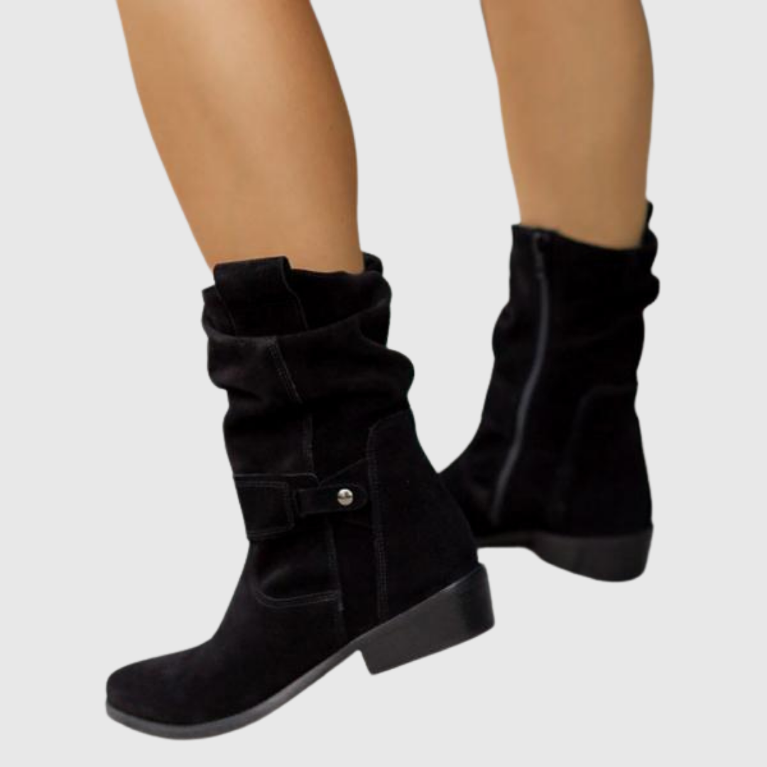 Vera™ | Stylish Suede Ankle Boots