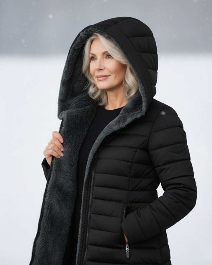 Joyce™ | Fleece Lined Warm Puffer Coat
