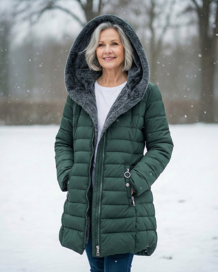 Joyce™ | Fleece Lined Warm Puffer Coat