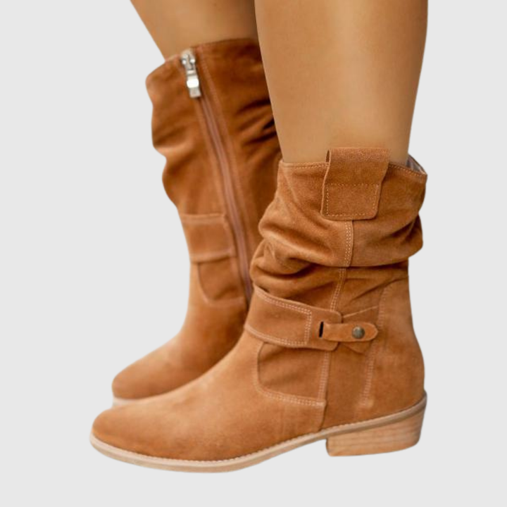 Vera™ | Stylish Suede Ankle Boots