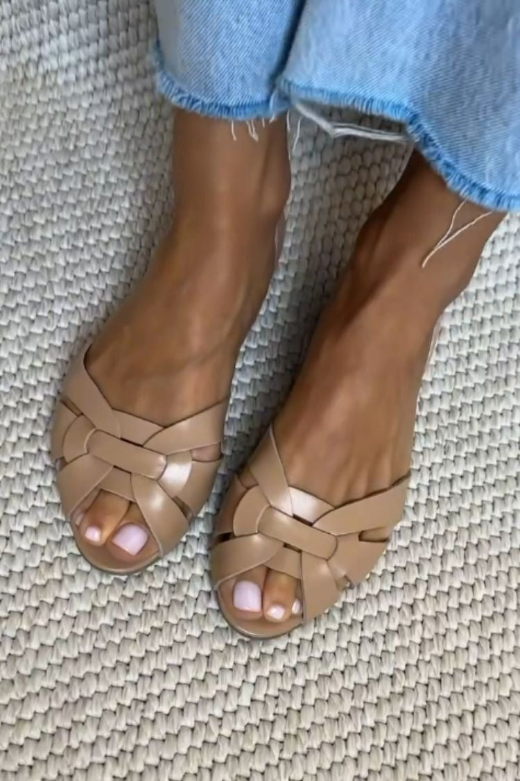 Marjorie™ | Woven Nature Sandals