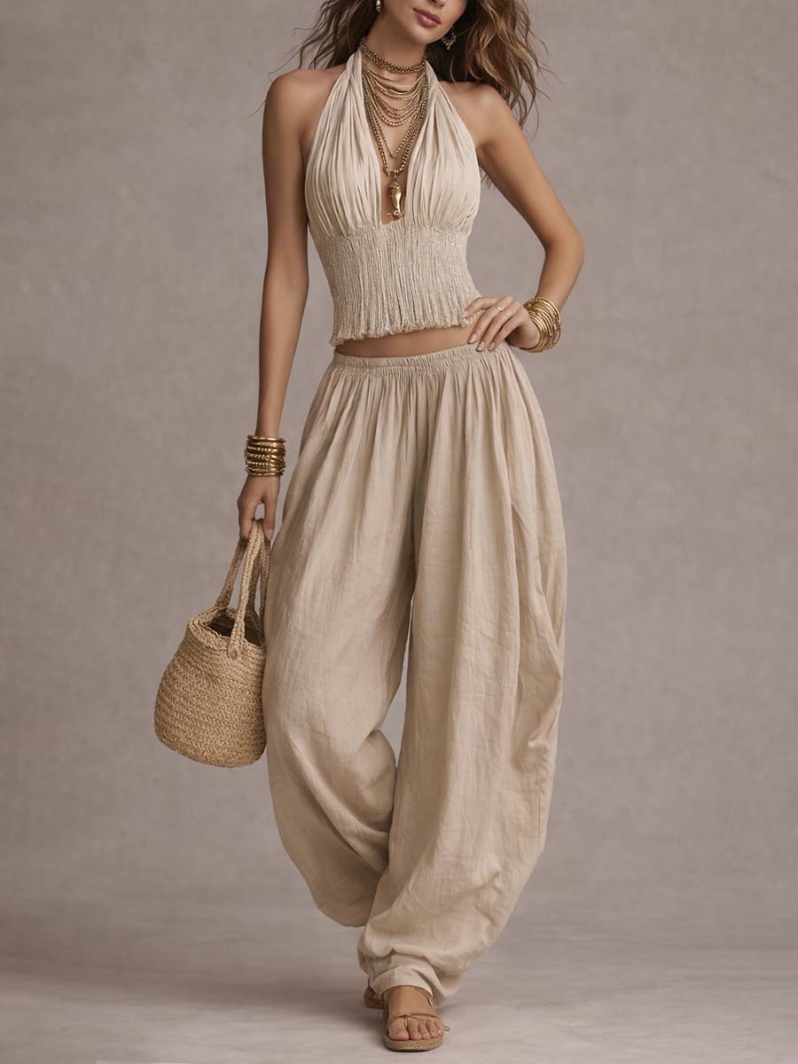 Wendy™ | Chic Cropped Top and Skirt Set