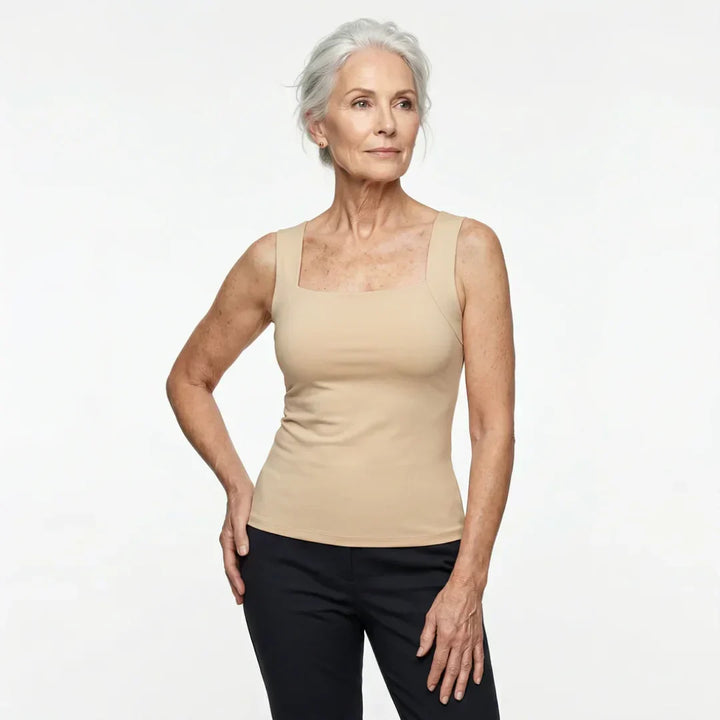 Hazel™ | Built In Comfort Bra Tanktop