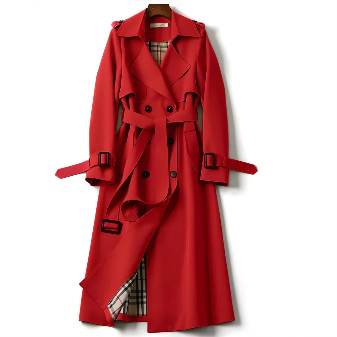 Sally™ | Classic Double-Breasted Trench