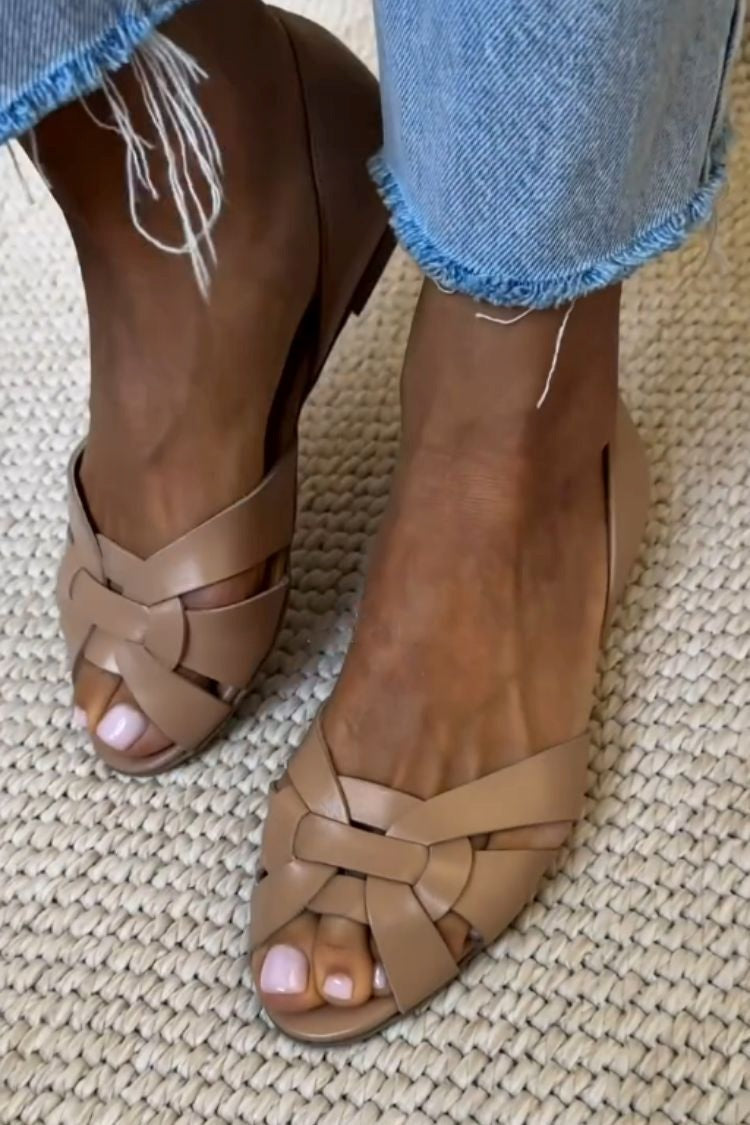 Marjorie™ | Woven Nature Sandals
