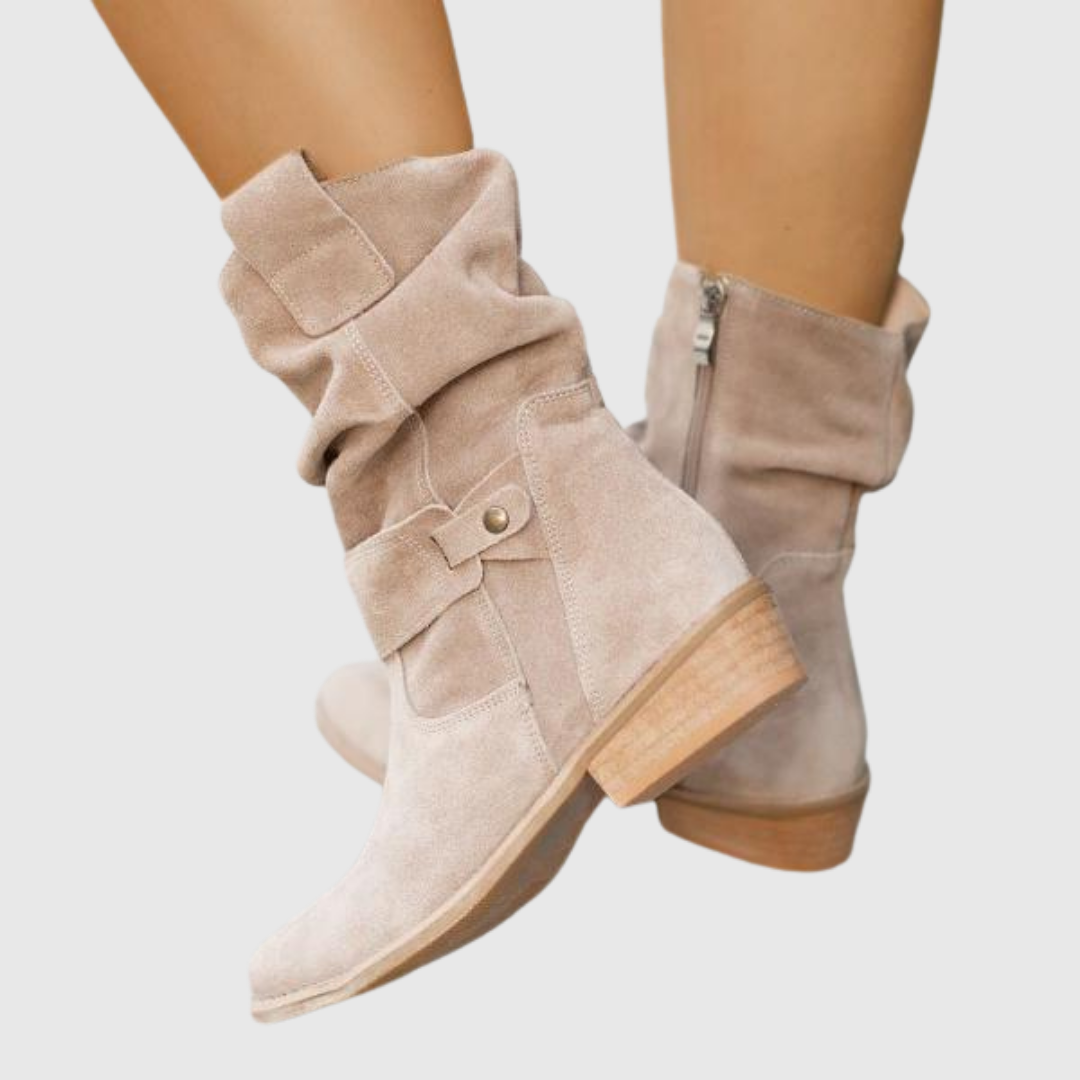 Vera™ | Stylish Suede Ankle Boots