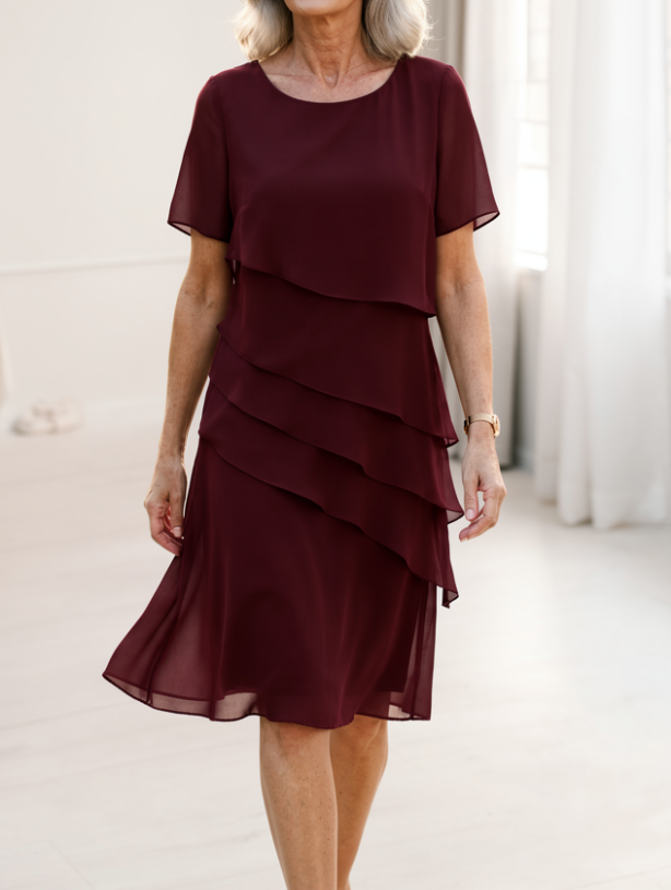 Margaret™ | Flowy Ruffle Dress