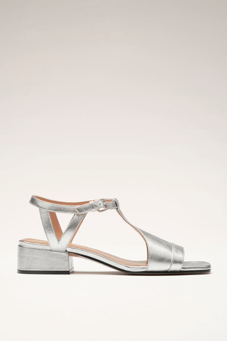 Maureen™ | Chic Silver Sandals Summer Footwear