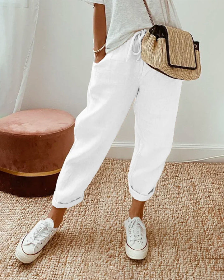 Janet™ | Effortless Wide-Leg Trousers