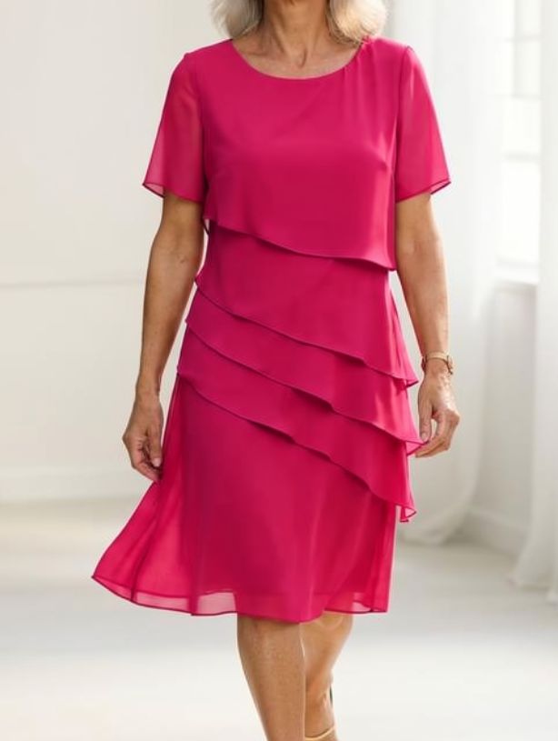 Margaret™ | Flowy Ruffle Dress