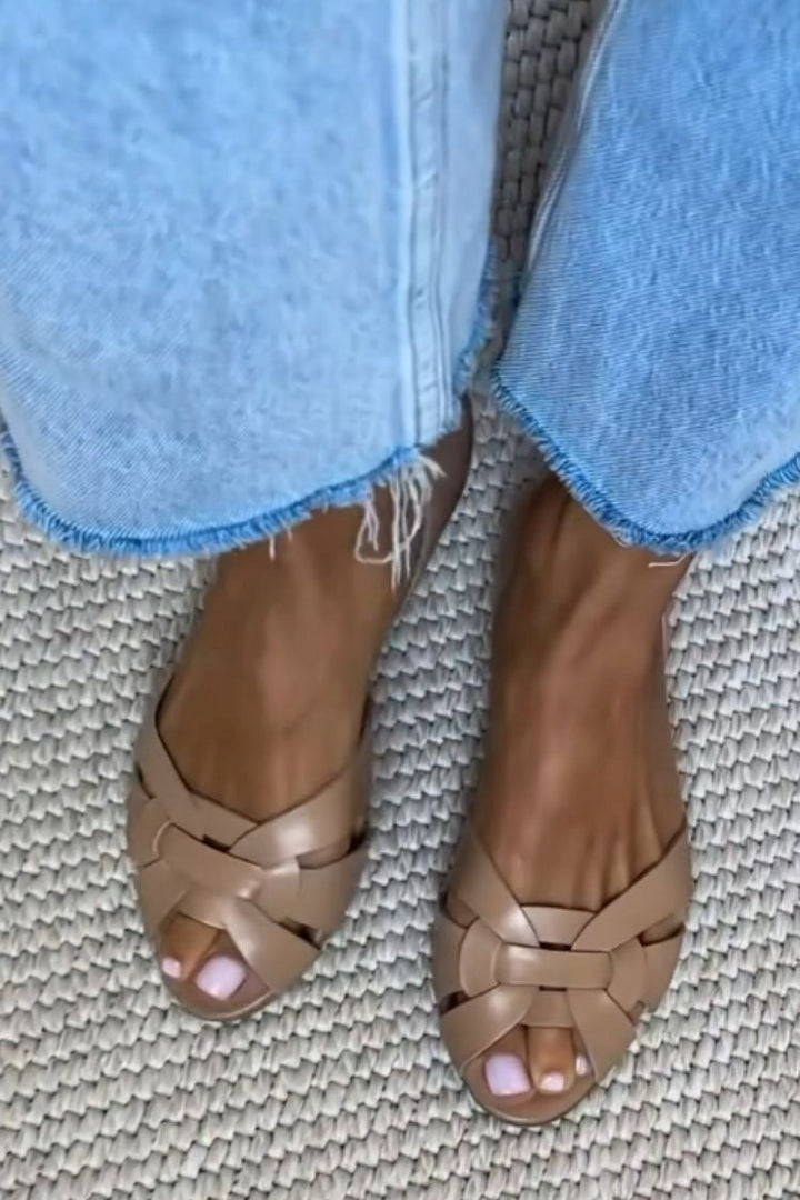 Marjorie™ | Woven Nature Sandals