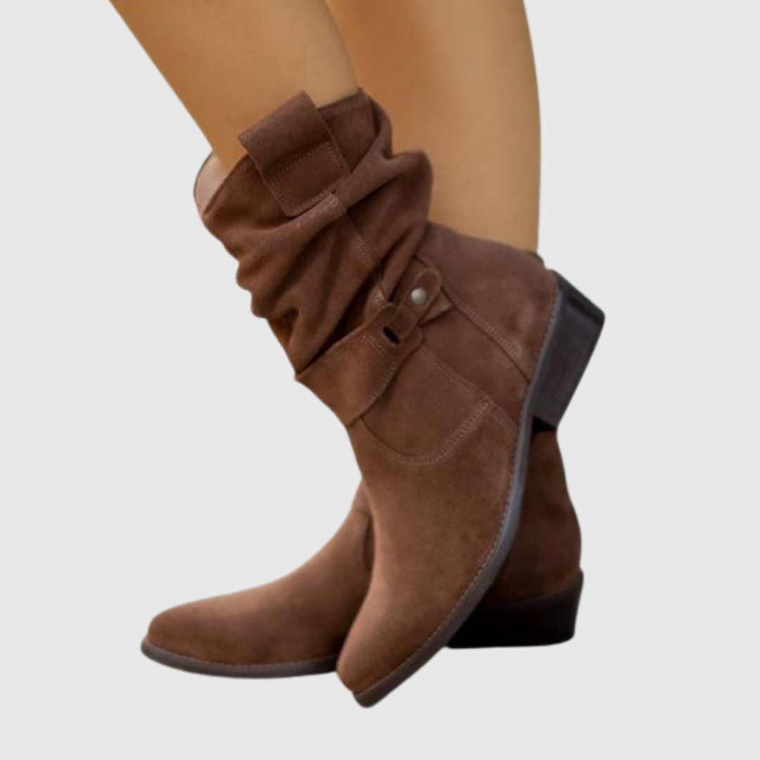 Vera™ | Stylish Suede Ankle Boots