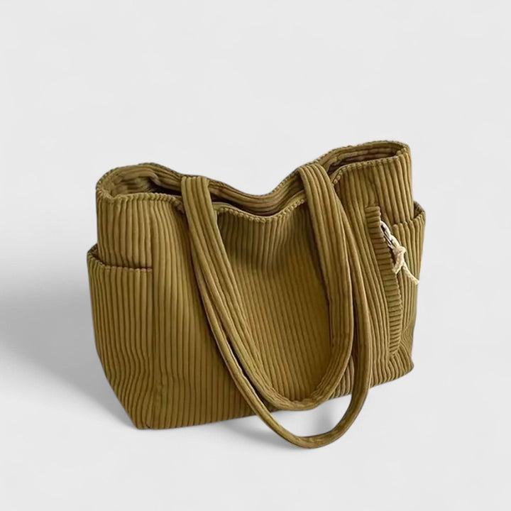 Wendy™ | Chic Corduroy Tote Bag