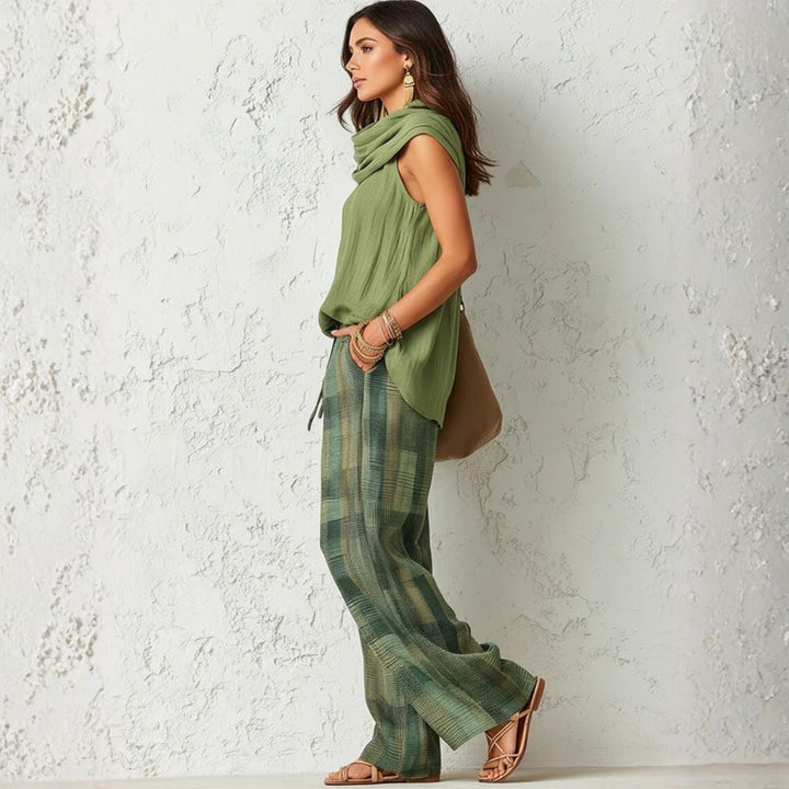 Margaret™ | Chic Natural Two-Piece Set