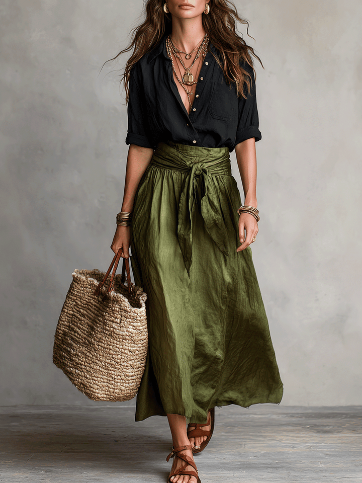 Cynthia™ | Flowing Maxi Skirt Set