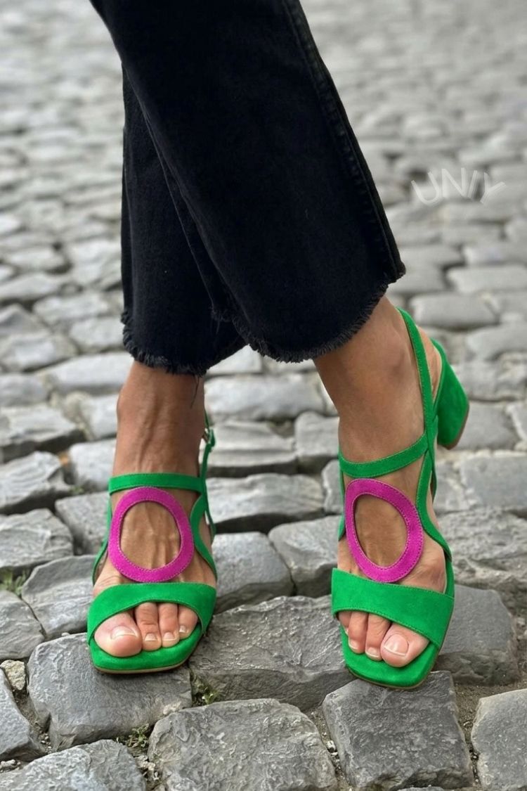 Shirley™ | Vibrant Summer Sandals