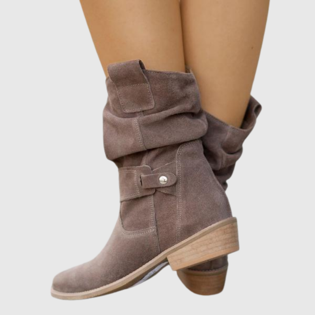 Vera™ | Stylish Suede Ankle Boots