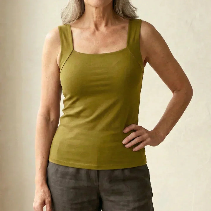 Hazel™ | Built In Comfort Bra Tanktop
