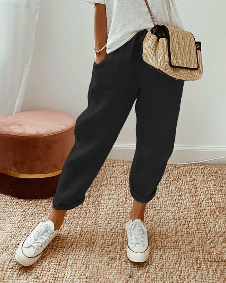 Janet™ | Effortless Wide-Leg Trousers