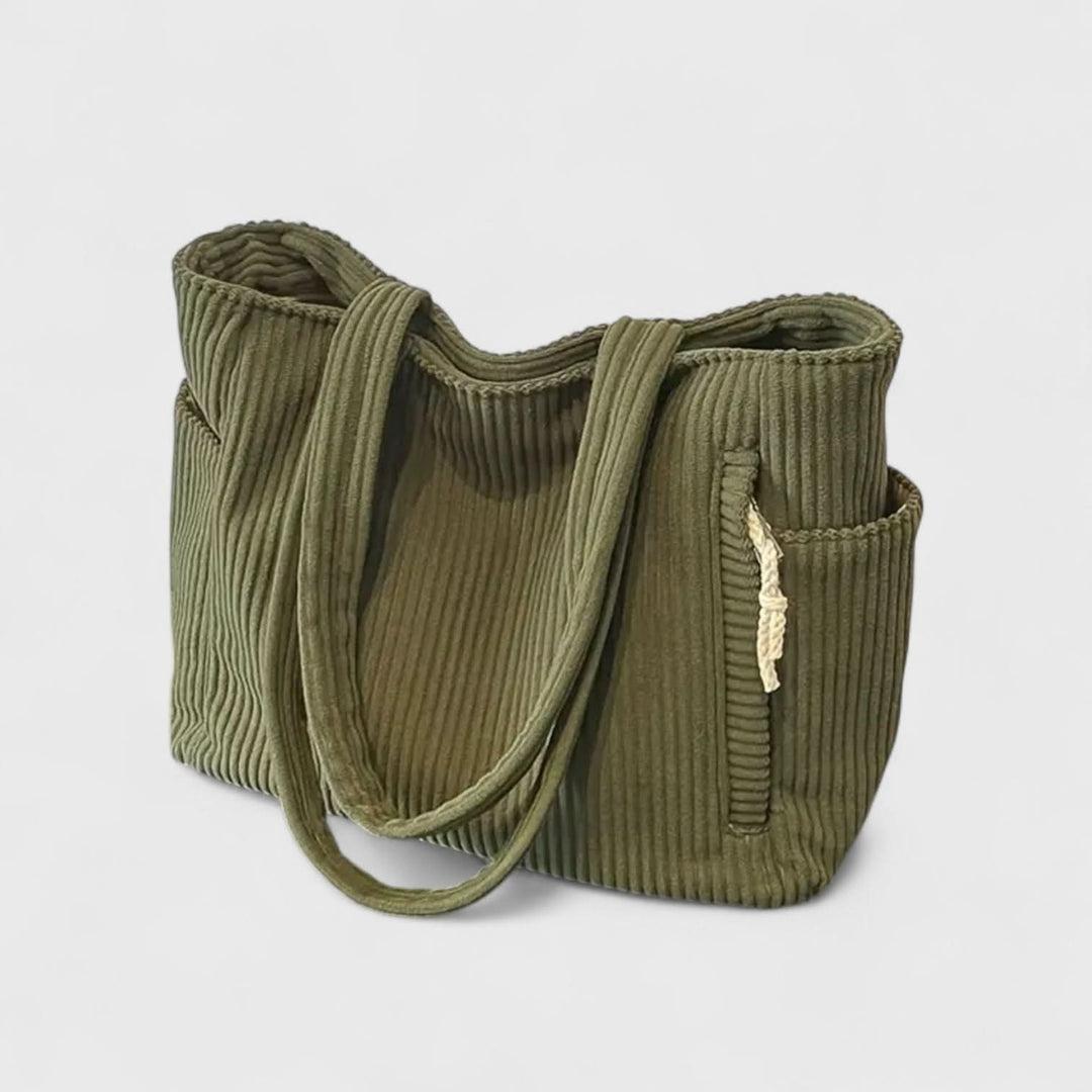 Wendy™ | Chic Corduroy Tote Bag