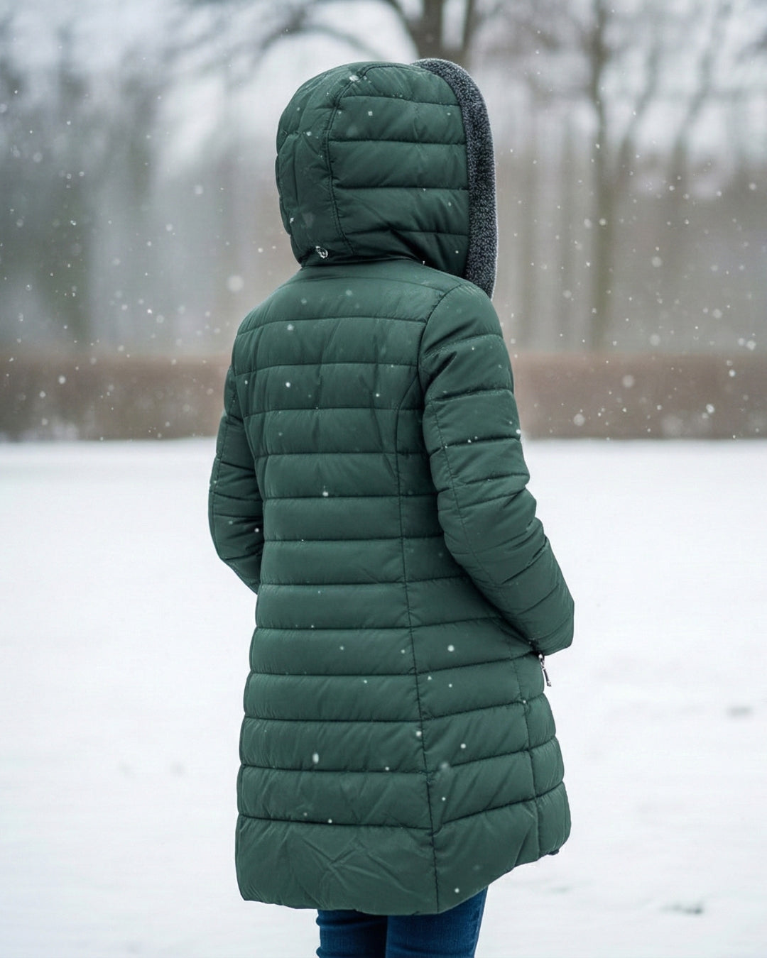 Joyce™ | Fleece Lined Warm Puffer Coat