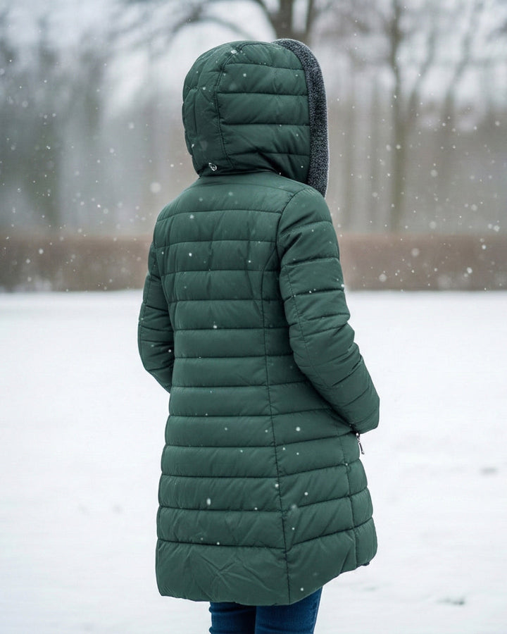 Joyce™ | Fleece Lined Warm Puffer Coat
