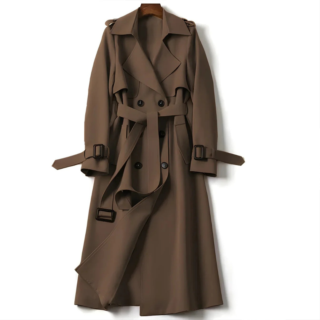 Sally™ | Classic Double-Breasted Trench