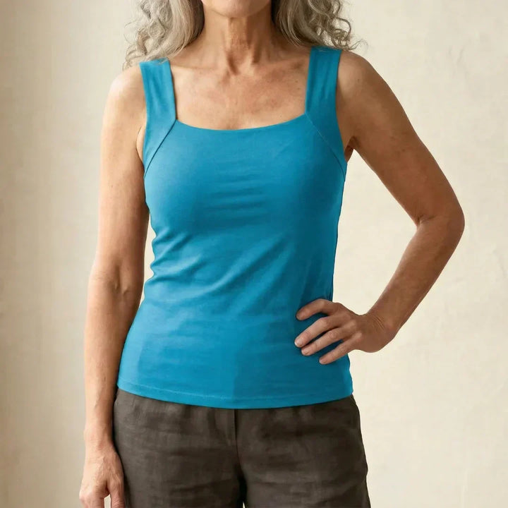Hazel™ | Built In Comfort Bra Tanktop