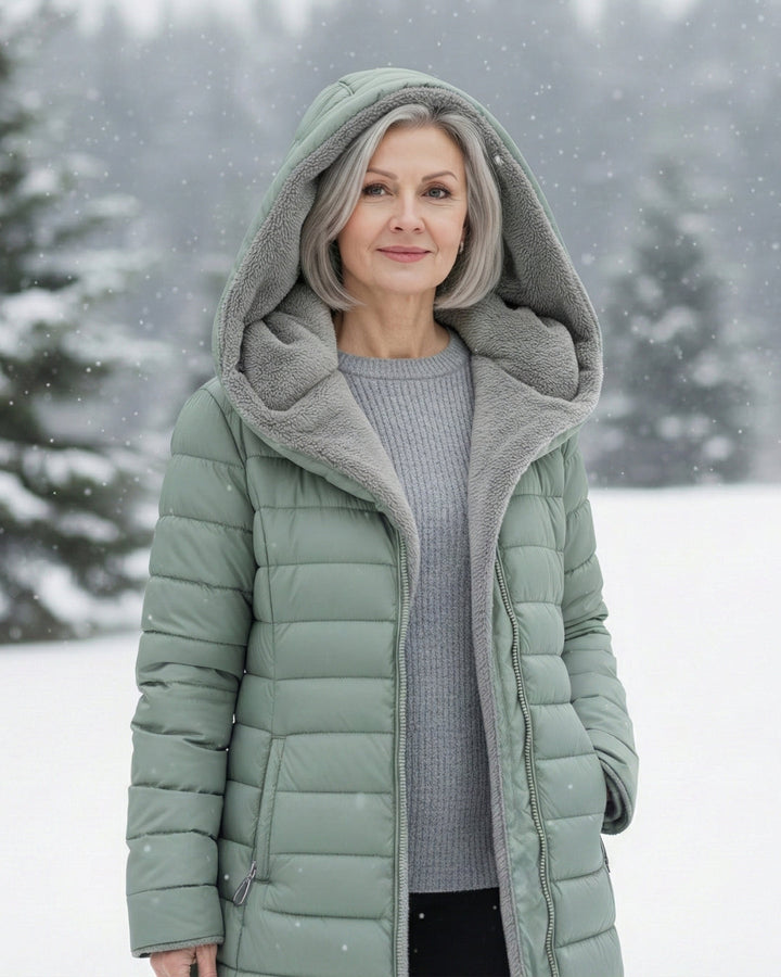 Joyce™ | Fleece Lined Warm Puffer Coat