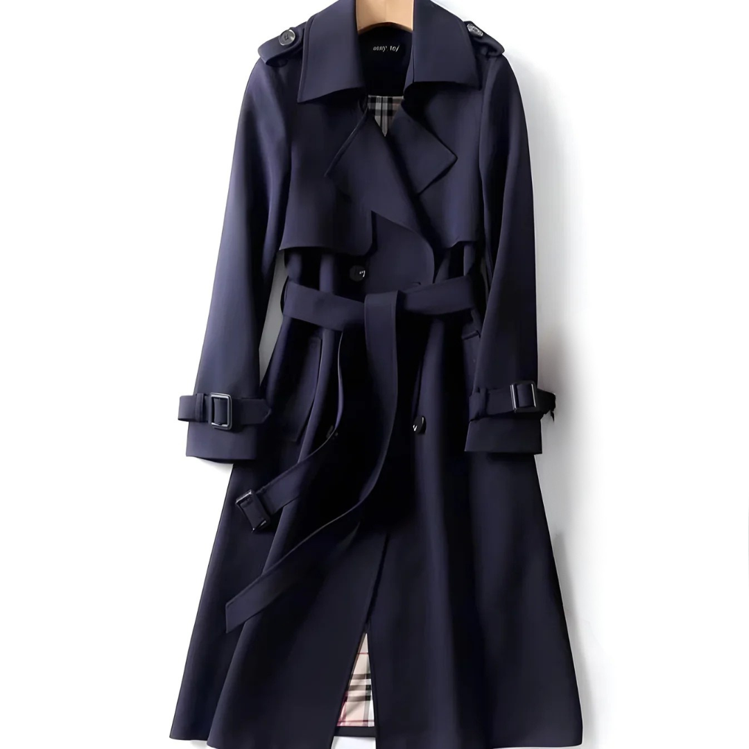 Sally™ | Classic Double-Breasted Trench