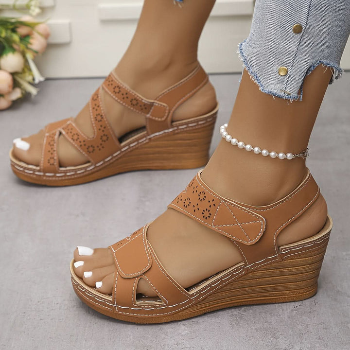 Carol™ | Stylish Wedge Sandals