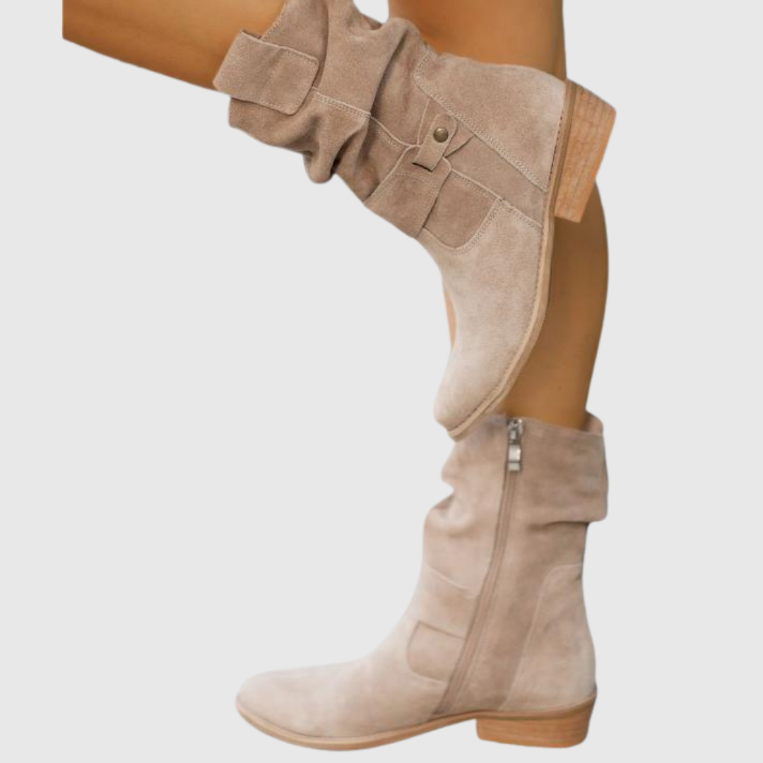Vera™ | Stylish Suede Ankle Boots