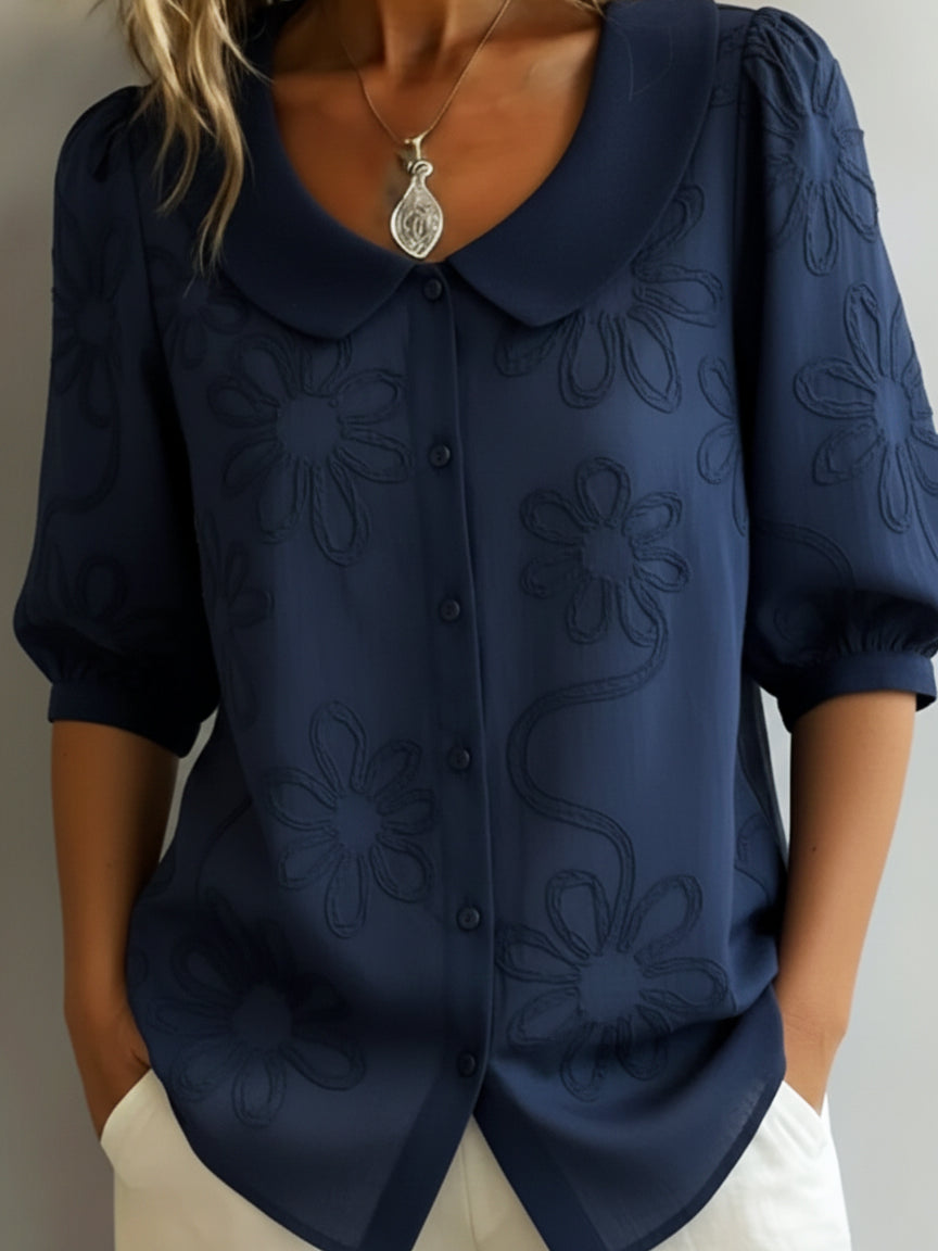 Shirley™ | Lightweight Floral Blouse