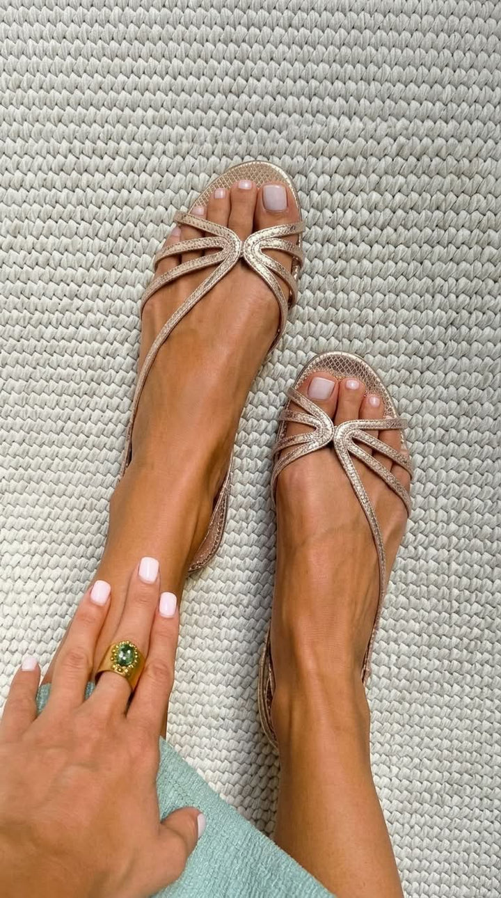 Eileen™ | Chic Strappy Sandals | Footwear