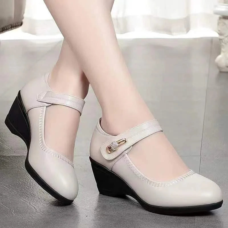 Maureen™ | Elegant Mid-Heel Comfort Shoes