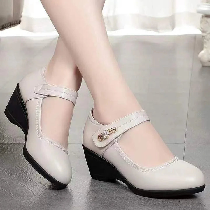 Maureen™ | Elegant Mid-Heel Comfort Shoes