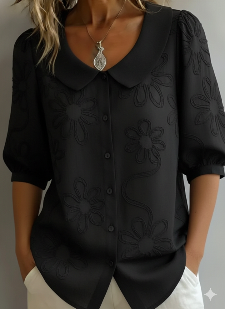 Shirley™ | Lightweight Floral Blouse