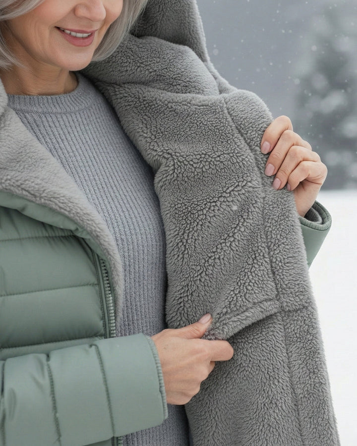 Joyce™ | Fleece Lined Warm Puffer Coat