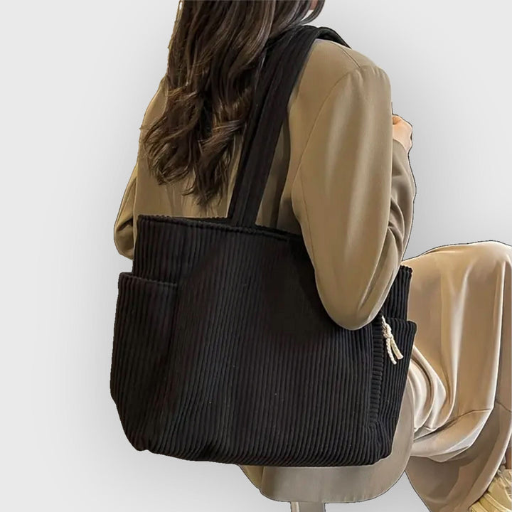Wendy™ | Chic Corduroy Tote Bag