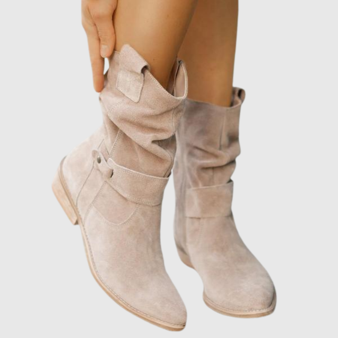 Vera™ | Stylish Suede Ankle Boots