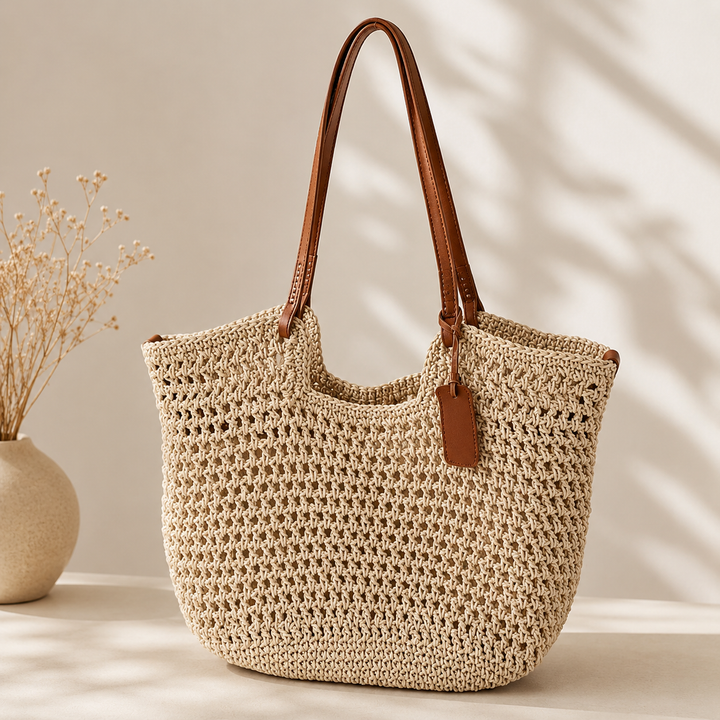 Shirley™ | Stylish Handwoven Tote Bag
