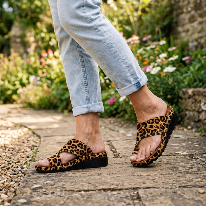 Kathleen™ | Wide-Fit Platform Sandals