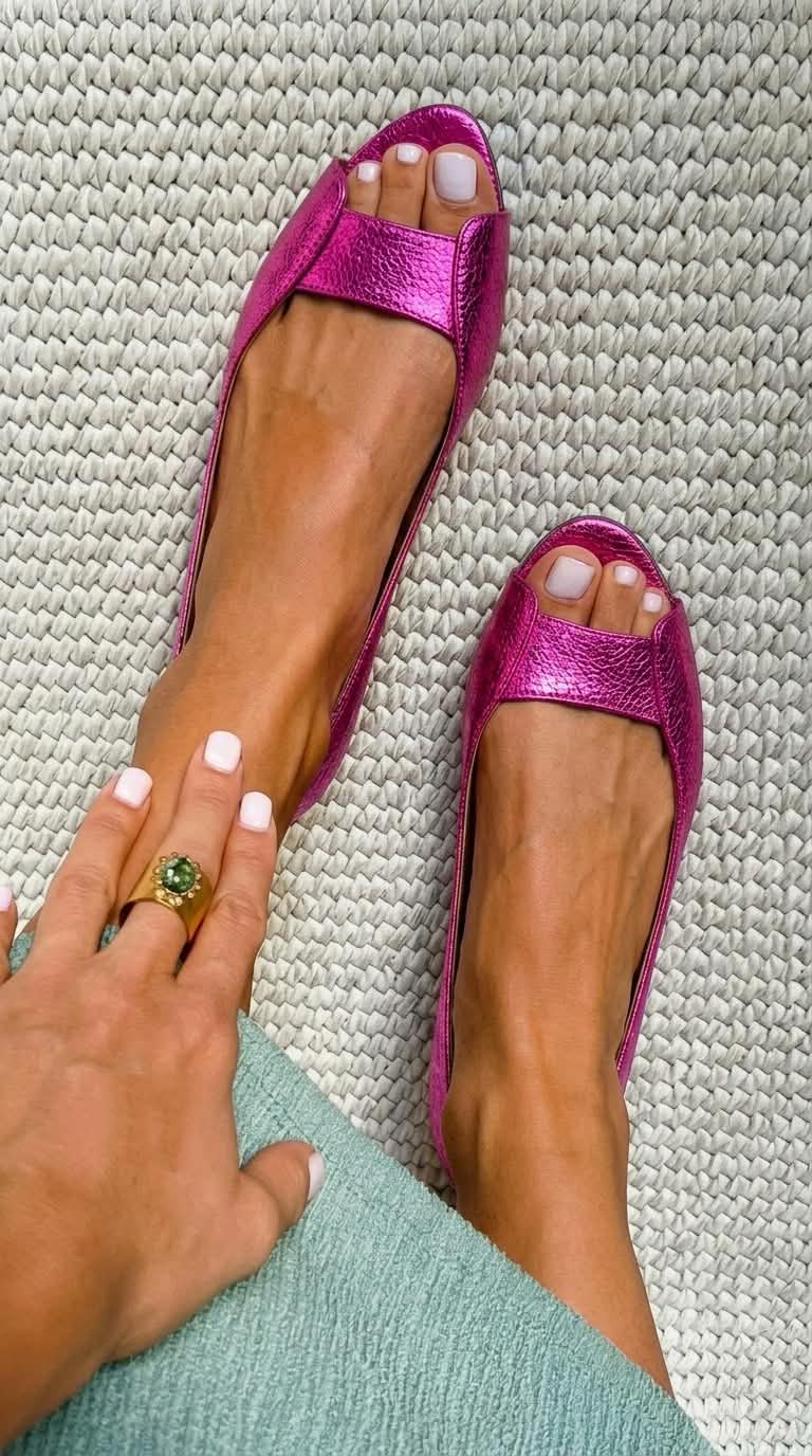 Geraldine™ | Chic Comfort Gold Sandals