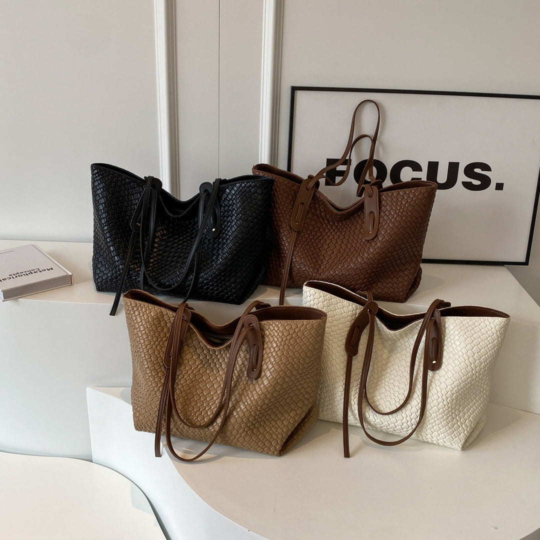 Joyce™ | Stylish Woven Design Tote Bag